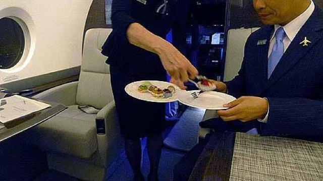 37分の贅沢な時間。プライベートジェット「羽田~名古屋」の機内食