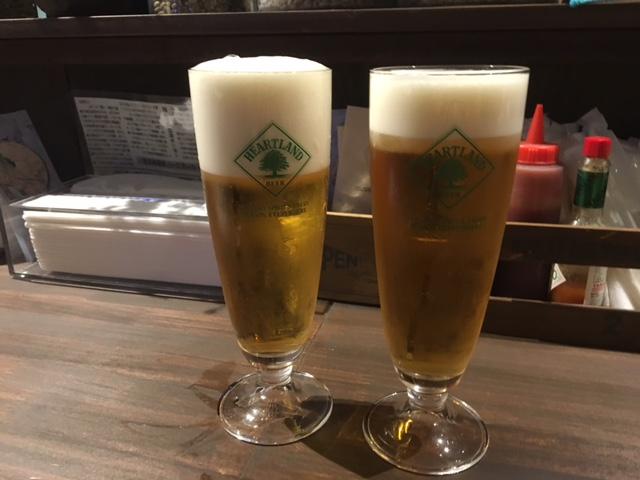 ハートランドの生ビールが350円で楽しめる「横浜・ハニーズポートカフェ」