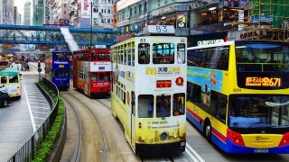 カラフルで見飽きない!おもちゃみたいな香港の路面電車