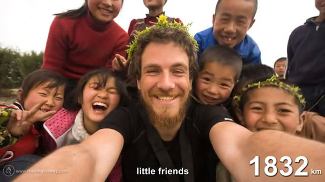【話題動画】目指したのは３千マイル。中国からドイツまで歩いた男性の実話