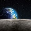 宇宙からの神秘動画！地平線から昇る地球、月から見た「地球の出」
