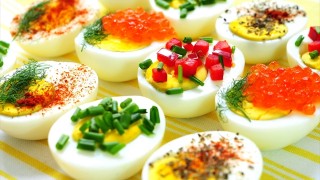 【レシピ】アメリカで人気！ パーティーが華やぐ、オシャレな「ゆで卵」の前菜