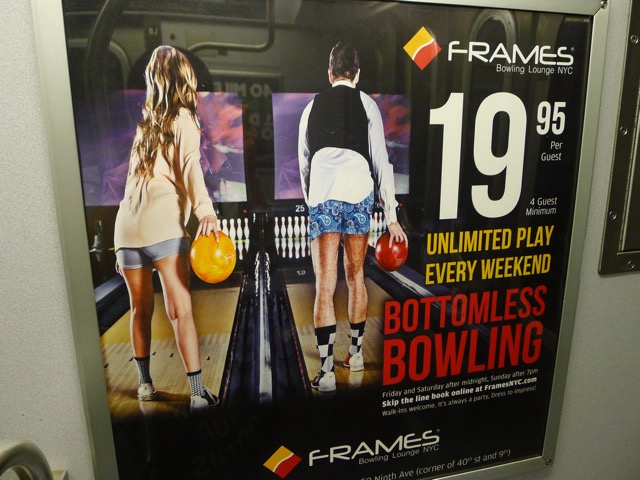 NY地下鉄車内の広告が面白すぎる