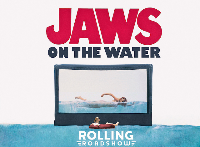 【面白ネタ】恐怖！あの絶叫映画「ジョーズ」を水中で観る映画館