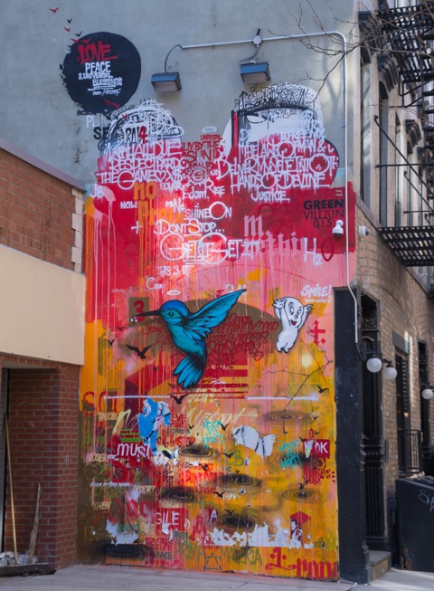 NYC街全体がギャラリー　クールなウォールアート見て歩き