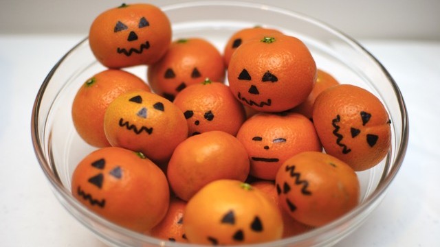 みかんがカボチャに変身！？今すぐできるハロウィン