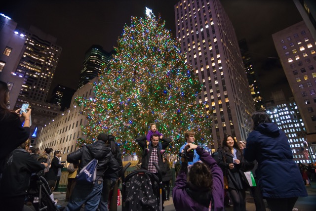 【ニューヨークのクリスマス】世界で一番有名なクリスマスツリー