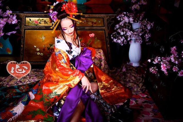 映画「さくらん」の世界！京都で人気の妖艶すぎる花魁体験