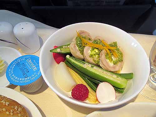 何から何まで美味！チャイナエアライン「成田〜高雄」ビジネスクラスの機内食