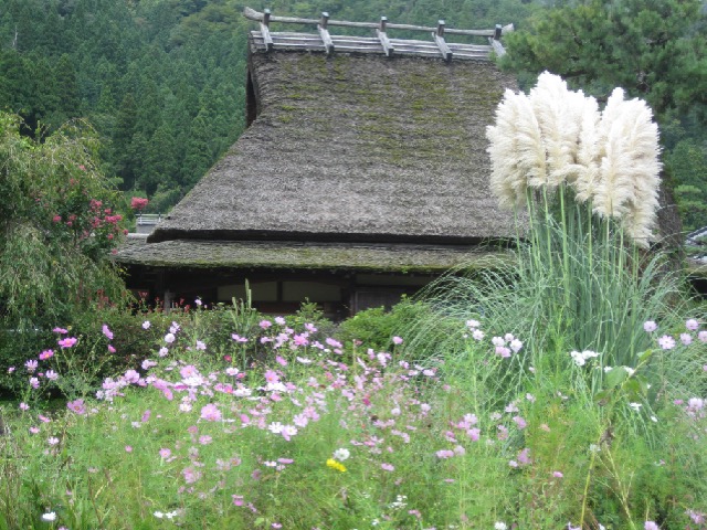 日本の懐かしい風景に出会う　京都美山のかやぶきの里