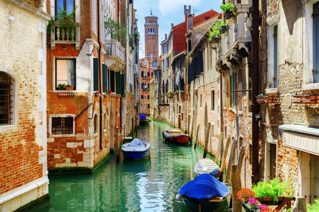 世界遺産の水の都・ヴェネツィアで世界一ロマンチックな二人になろう