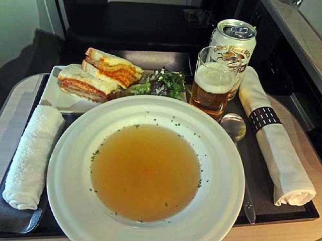 美味しい和食を機内でも。日本航空「シカゴ～成田」ビジネスクラス