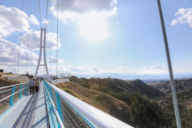 空を歩いているみたい。日本最長吊橋「三島スカイウォーク」で空中散歩
