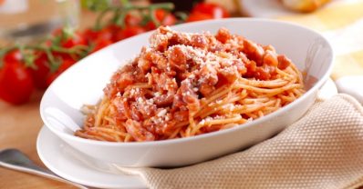 「震災に負けないで」イタリア中部地震被災地アマトリーチェの伝統料理スパゲッティ・アマトリチャーナのレシピ