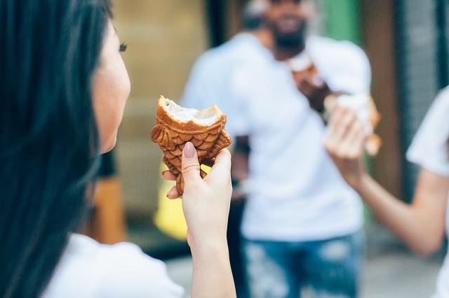NYで新たな進化？たい焼きアイスクリームが人気！