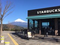 【初日の出にもおすすめ】富士川SAのスタバから眺める富士山が美しすぎる！