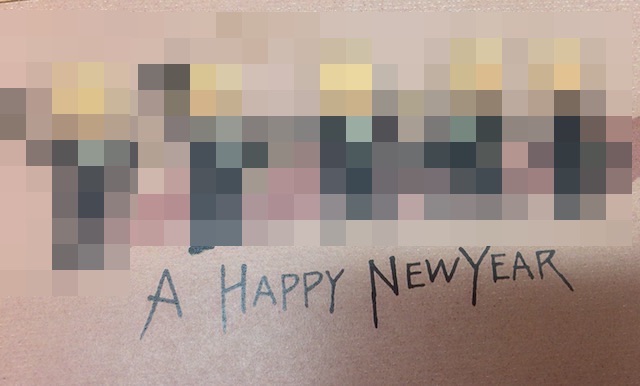 「A HAPPY NEW YEAR」は間違いだって知ってた？