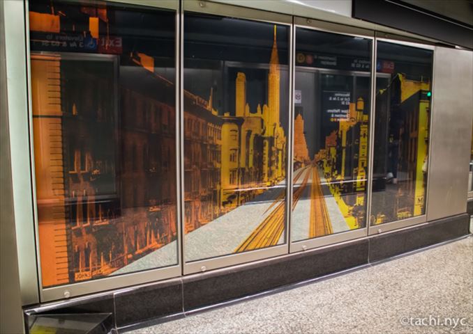 2.75ドルで見られるアート。ニューヨークの地下鉄構内が美術館に。