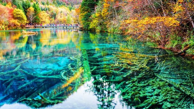 １００の青が彩る秘境 九寨溝 と神の宝石で満ちた 黄龍 の絶景 Tabizine 人生に旅心を