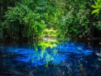 【TABIZINE青祭り】引き込まれそうな蒼。タイの天然温泉「ブループール」