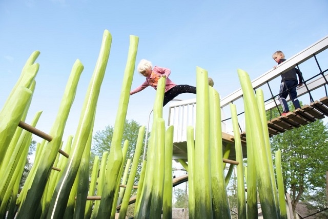 子供の想像力を育む舞台！デンマークの公園の可愛い遊具たち