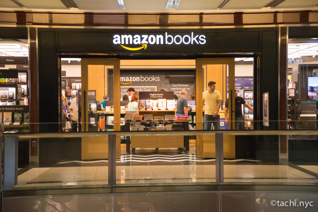 【ニューヨーク現地取材】アマゾンのリアル店舗の本屋がオープン