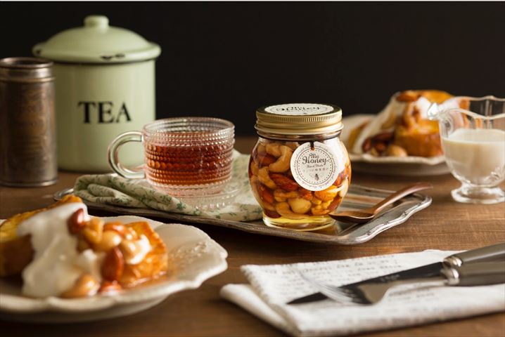 自分で作れるナッツの蜂蜜漬け「MY HONEY」がキャンペーンを実施