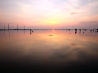 「台湾のウユニ塩湖」、高美湿地できれいな夕日を見るための3つの条件
