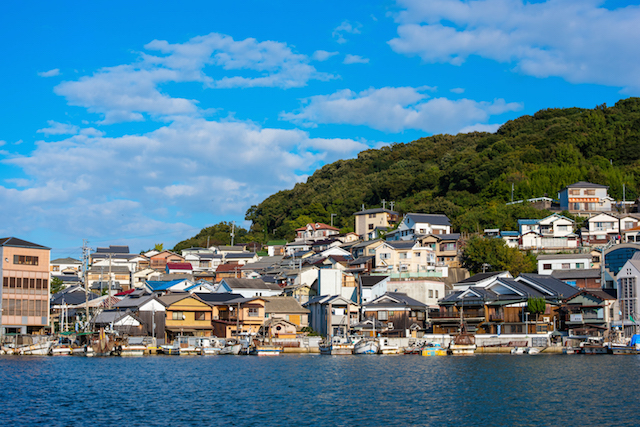 【大阪から車で２時間】家にいるように静かな離島「家島」
