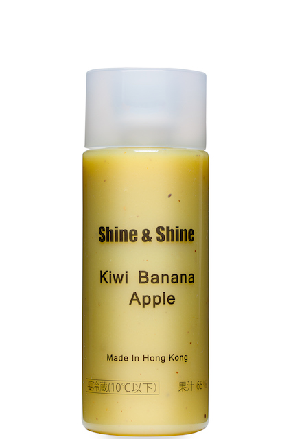 搾りたてのようなおいしいボトルジュースに新作登場 Shine Shine キウイ バナナ アップル Tabizine 人生に旅心を