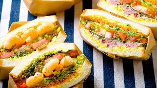 インスタ映えする美しいサンドイッチ【チーズカフェ La Maison 301】
