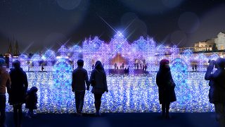 11月3日から新イルミネーション「青の宮殿」登場！史上最光の冬ラグーナ始まる