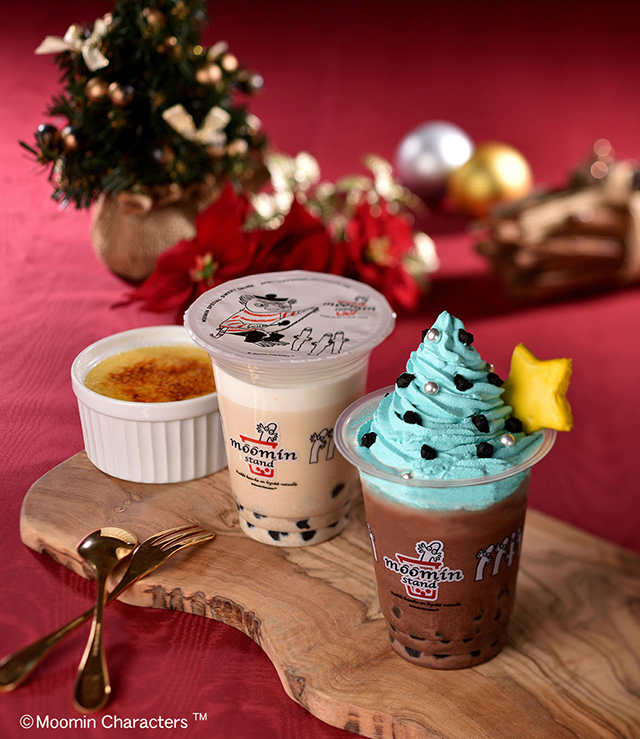 「ムーミン谷」の飲むスウィーツ!クリスマスツリーみたいな期間限定「チョコミントクリーム」が登場