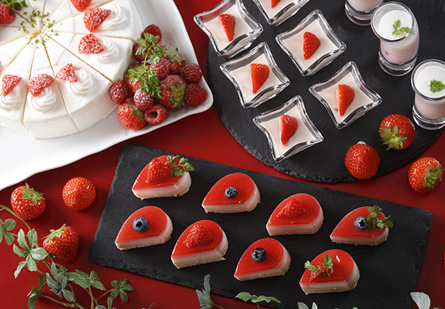 いちごと蟹のコンビネーションを食べつくし!「蟹といちごの紅福ビュッフェ」開催