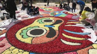 首都圏各所で楽しめる花のカーペット「東京インフィオラータ2018」