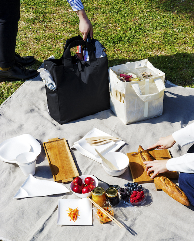 お花見やピクニックにぴったりのトートバッグ「nonomana ノノマナ」