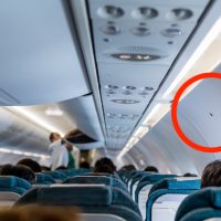 【飛行機トリビア】パイロットも見にくる！三角マークがついている窓の外のあれ。