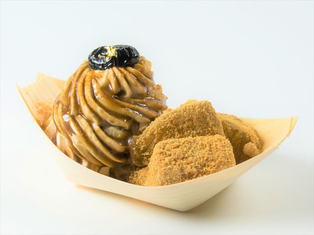 GINZA SIX限定和スイーツ！きな粉に黒蜜ソースが美味しそうな「生大師祈願餅」