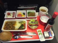 JAL国際線エコノミークラス【機内食ルポ】ニューヨーク〜成田の機内食