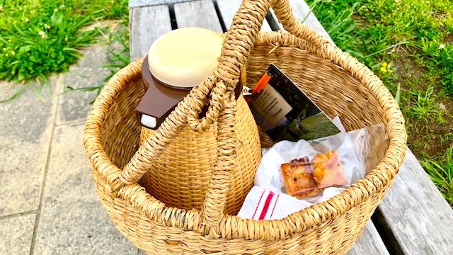京都】気軽に賀茂川ピクニック！可愛いバスケットがレンタル
