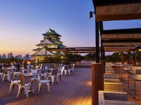 大阪城を眺められるビアテラスを確約！期間限定BBQレストラン「BLUE BIRDS ROOF TOP TERRACE」