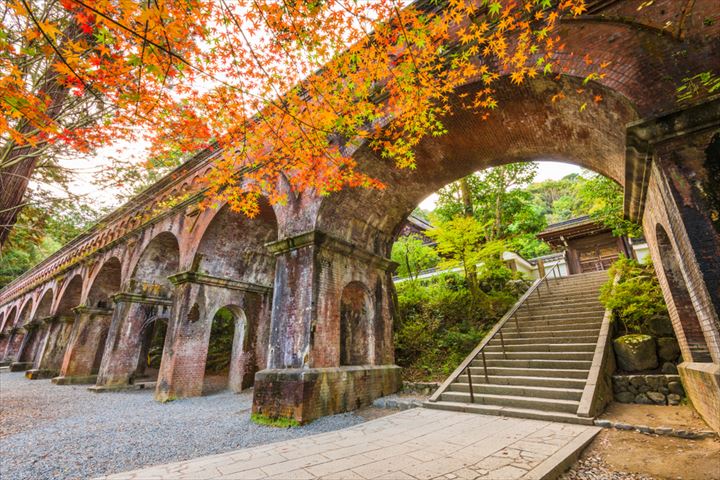 ロケ地を巡る京都　サスペンスドラマの舞台地　南禅寺の水路閣