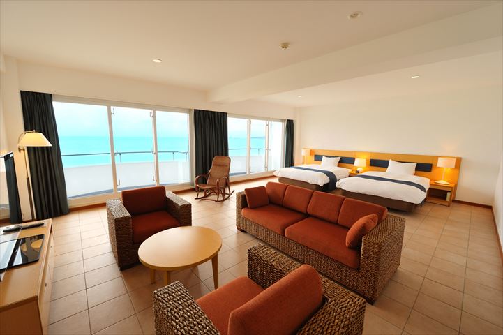 久米島にある唯一のオンザビーチホテルが一部施設をリニューアル！【久米島イーフビーチホテル】