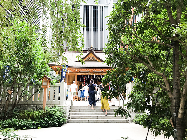 出発前に…東京・日本橋「福徳神社」で旅行安全祈願！