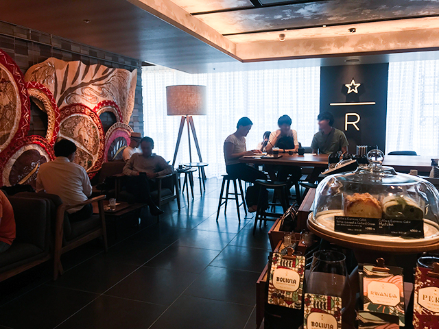 GINZA SIXにあるスタバ「STARBUCKS RESERVE BAR」で特別なコーヒータイム