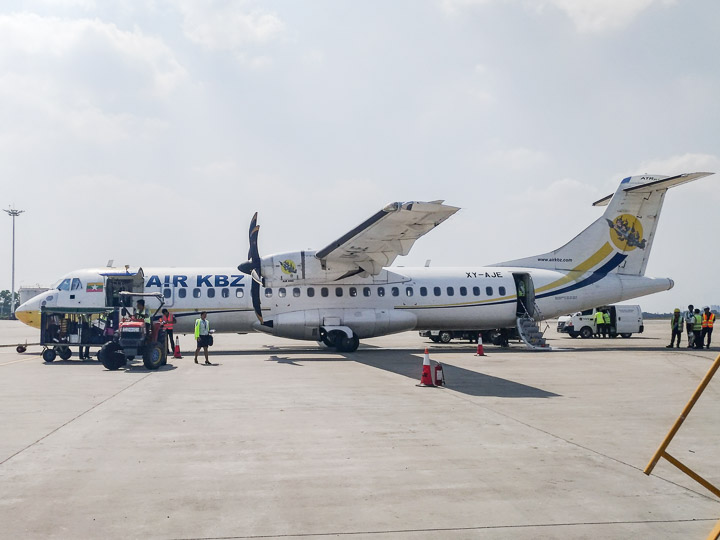 【Air KBZ 現地ルポ】ミャンマーは格安国内線で移動が断然便利！