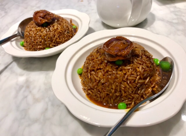 トリュフとアワビのご飯