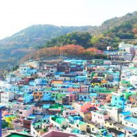 韓国・釜山のアートの村「甘川文化村」