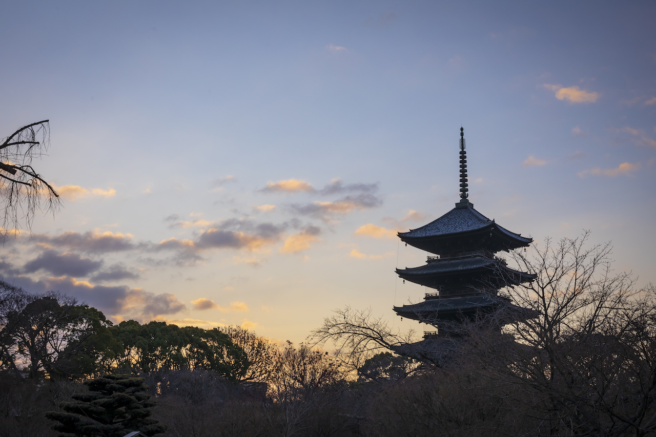 千年の都は夜明けが美しい 世界遺産 東寺 早朝特別拝観ツアー Tabizine 人生に旅心を