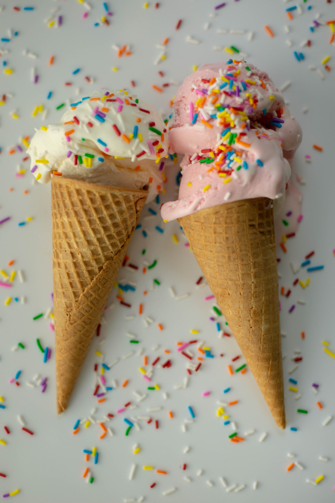 バースデーケーキ味アイスクリーム